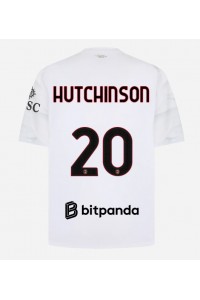 AC Milan Omari Hutchinson #20 Jalkapallovaatteet Vieraspaita 2026-27 Lyhythihainen